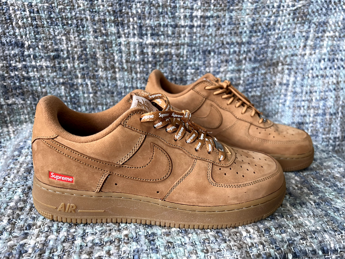 Nike Air Force 1 Low SP x Supreme Wheat 2021 - DN1555-200 Nike Air Force 1 Low SP x Supreme Wheat 2021 - DN1555-200