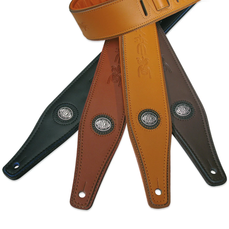 ░▒▓█ GAUCHO Guitar Strap Buffalo Two █▓▒░ Patterned Soft Padded 642 - Image 1 of 1