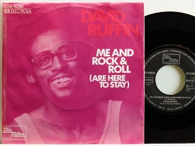 David Ruffin -Me And Rock & Roll (Are Here To Stay)  D-1974  Tamla Motown 96 094 - Bild 1 von 2