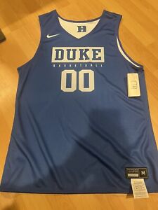 Duke Blue Devils NCAA Basketball Reversible #00 Jersey Size Men’s Medium
