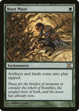 Root Maze 10th Edition MINT Green Rare MAGIC THE GATHERING MTG CARD ABUGames