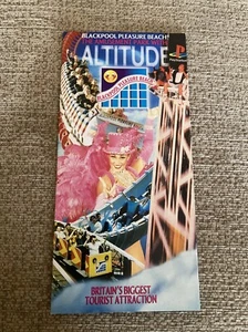 Blackpool Pleasure Beach Map Brochure Leaflet 1997 - Picture 1 of 5