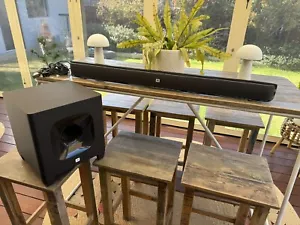 JBL Cinema SB400 Soundbar and Subwoofer - Picture 1 of 4