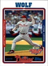 2005 Topps Opening Day Philadelphia Phillies Baseball Card #11 Randy Wolf