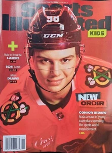 SPORTS ILLUSTRATED KIDS MAG w/cards - NOV/DEC 2024 - CONNOR BEDARD - Picture 1 of 2