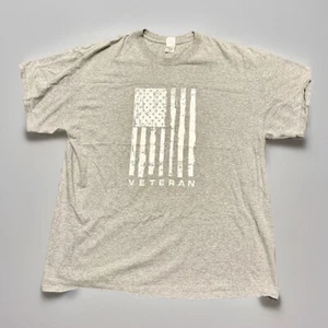 USA Veterans Flag Men’s T Shirt Patriotic American Distressed Tee - Picture 1 of 8