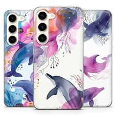 Dolphin Phone Case for Samsung Galaxy S24 S23 FE S22 Pro S21 Ultra A25 A15 A54