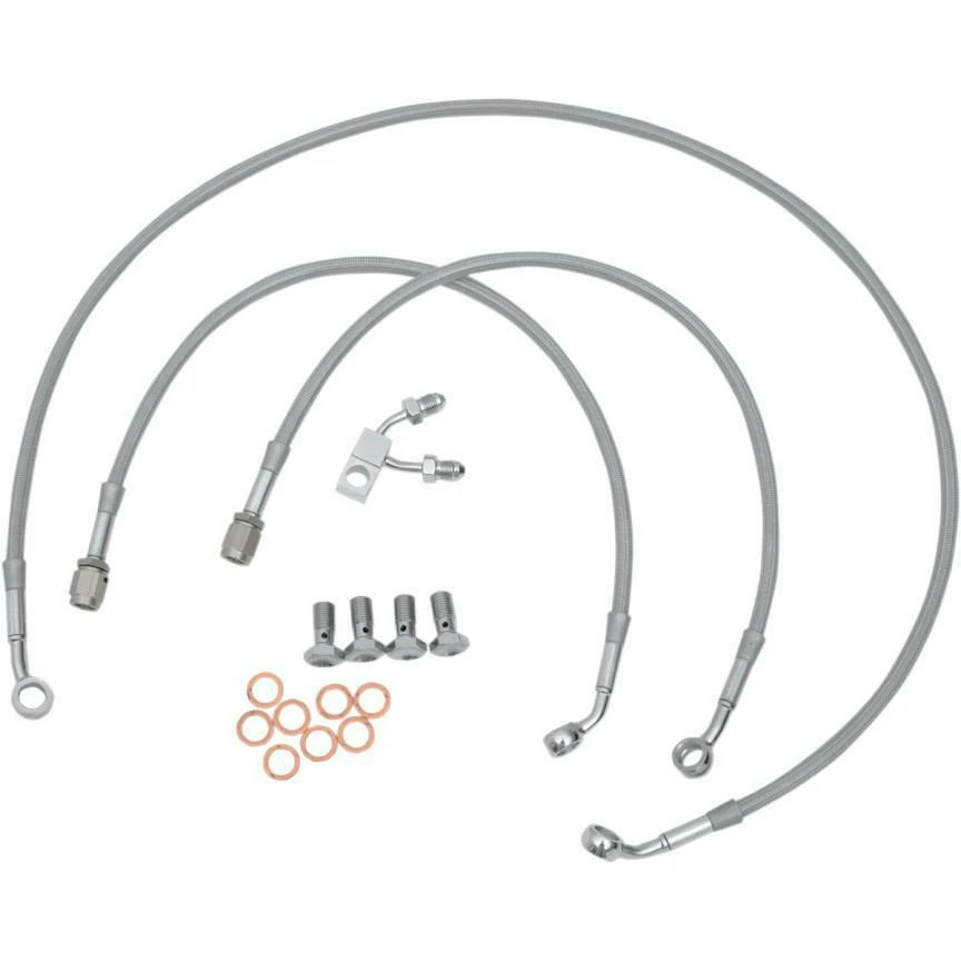 Goodridge Rear  DOT Brake Line Kit Std Harley Touring FL 97-98 HD9232A - Image 1 of 1