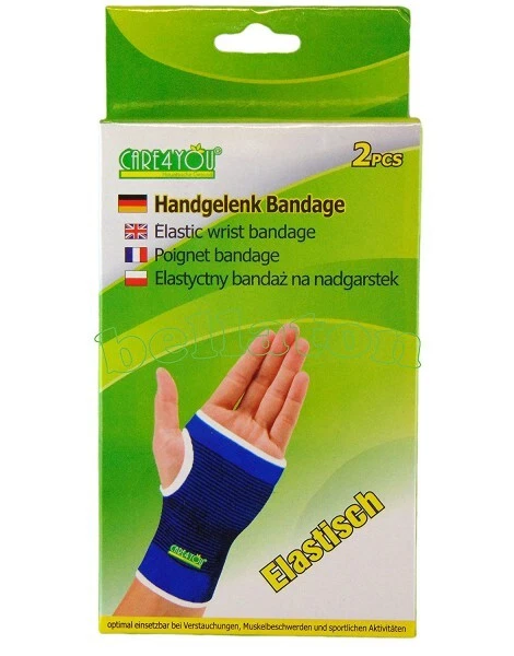 CARE4YOU 2x waschbare univ. Handstützen Handbandagen Handgelenkbandagen Handgelenkschoner