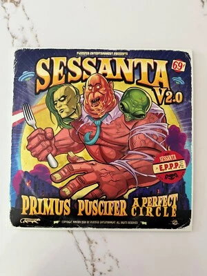 Sessanta V2  EPPP Vinyl A Perfect Circle Puscifer Primus Autographed 1/75 - Image 1 of 4