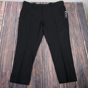 Walter Hagen NEW NWT Men Big Tall 46x30 Straight Fit Black Golf Pants Perfect 11 - Picture 1 of 3