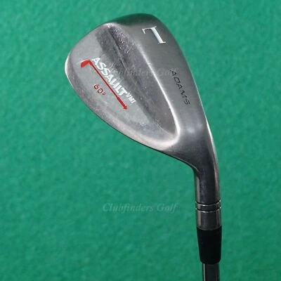 Adams Assault VMI 60° LW Lob Wedge True Temper Steel Stiff - Image 1 of 2