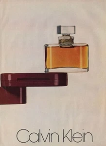 1979 CK Calvin Klein vintage perfume 1-page MAGAZINE AD - Picture 1 of 1
