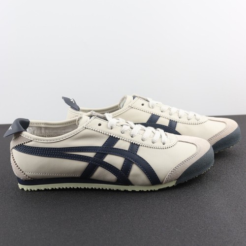 ASICS Onitsuka Tiger MEXICO66 scarpe casual traspiranti uomo e donna beige blu navy