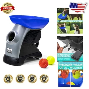 Franklin Pet Co. Automatic Tennis Ball Launcher - Interactive Fetch Toy for Dogs - Picture 1 of 11