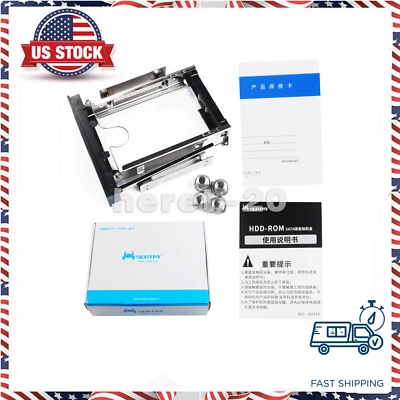 Rack móvil de intercambio en caliente sin bandeja de 5,25 pulgadas para disco duro SATA de 3,5" HDD Dock Foto 1 de 4