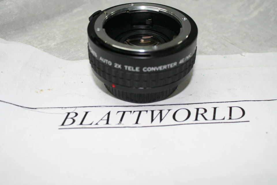 2X LENTE TELECONVERTIDOR DOBLE DISTANCIA FOCAL DE TUS LENTES para CÁMARAS NIKON Foto 1 de 1