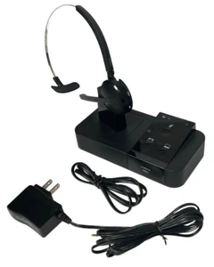 Jabra Pro 9400BS Wireless Headset System - TESTED w/ HEADSET + POWER SUPPLY!! - Picture 1 of 5