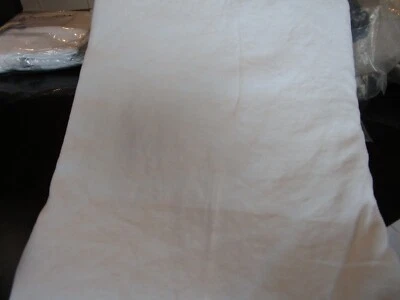 West Elm Belga Lino Blanco CORTINA DE DUCHA 72 X 74 Nueva con dos marcas ver Foto 1 de 3