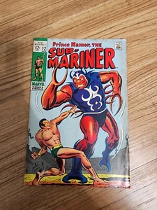 The Sub-Mariner Comic Book 12 Silver Age Marvel Comics - Picture 1 of 5