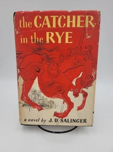 1951 Cacher In The Rye J.D. Salinger Cover First BOMC Edition Solid Copy w DJ - Picture 1 of 21