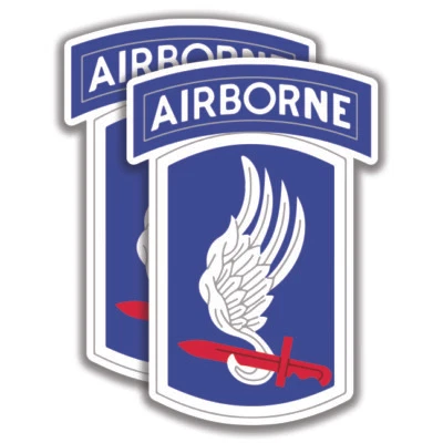 THE DECAL AND STICKER MAFIA 2 U.S. 173rd AIRBORNE BRIGADE DECALs Army Stickers Bogo Sky Soldiers