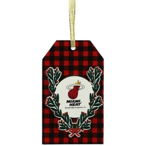 NBA Miami Heat Gift Tag Ornament  - Picture 1 of 1