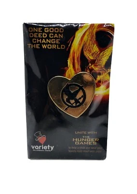 Hunger Games Pin, Variety The Children’s Charity, In Original Packaging￼ New - Image 1 of 3