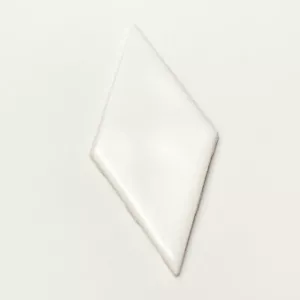 Piastrella da parete MARAZZI LuxeCraft Diamond Rombo ceramica lucida smaltata bianca 3" x 6" - Foto 1 di 9