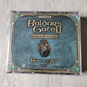 Baldur's Gate ll 2 Shadows of Amn Collector's Edition PC Computer Video Game - Picture 1 of 11