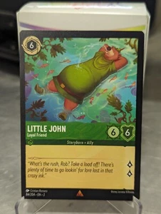 Disney Lorcana TCG: LITTLE JOHN Loyal Friend - Rare 84/204 Rise Floodborn - Picture 1 of 1