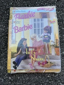 New Sealed Pack Of Barbie Golden Books And Coloring Books Vintage - Picture 1 of 6
