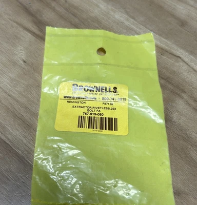 Remington Model 700 Rifle, Rivetless Extractor- 223 Bolt Face, 97138 , RE-1675 - Image 1 of 2