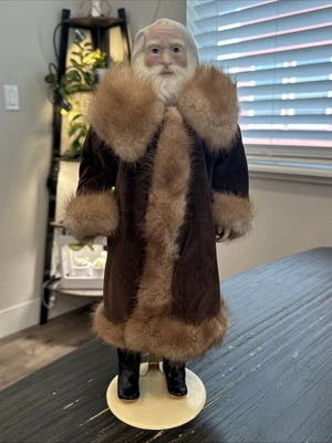 Muñeca Imsco Papá Noel vintage con soporte Foto 1 de 4