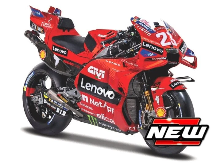 Miniature Moto Auto 1:18 DUCATI DESMOSEDICI LENOVO 2024 BASTIANINI Modélisme - Photo 1/1