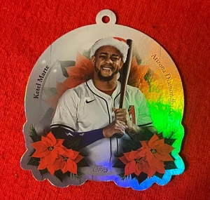 Ketel Marte 2025 Topps Holiday Oversized Die-Cut Ornament #OO-19 - Diamondbacks - Picture 1 of 2