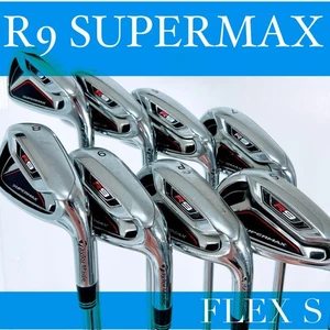 TaylorMade R9 SUPERMAX Iron Set 4I-9I.Pw.Sw 8Pcs Shaft N.S.PRO 950GH Flex S Used - Picture 1 of 11