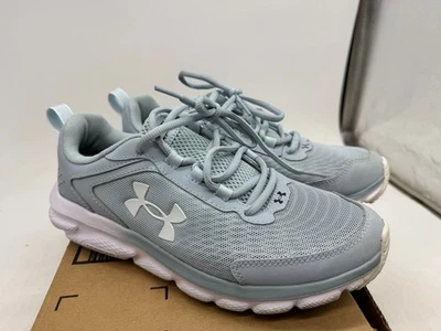 Under Armour Charged Assert 9 Sneakers Women's Breaker Blue Lace-Up Low Top - 9 - Image 1 of 4