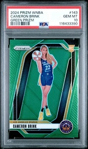 2024 Prizm WNBA - Cameron Brink - Green Prizm #143 PSA 10 - Bild 1 von 4