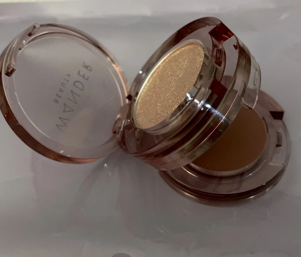 Sombra de ojos Wander Beauty DOBLE FECHA Dúo CARAMELO DE OJOS/CRUSH Tamaño completo NUEVO EN CAJA RET $26 Foto 1 de 4