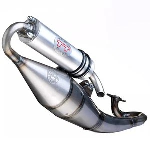 4075 MARMITTA LEOVINCE TT PER GILERA RUNNER 50 SP-PIAGGIO NRG 50 POWER DD - Imagen 1 de 3