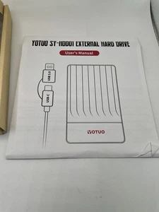 Disco duro externo portátil YOTUO 1 TB expansión de almacenamiento HDD USB 3.0 USB-C para... - Imagen 1 de 4