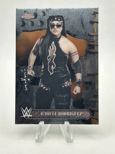 2025 Topps Chrome WWE x Cactus Jack Raquel Rodriguez #49 RAW - Picture 1 of 2