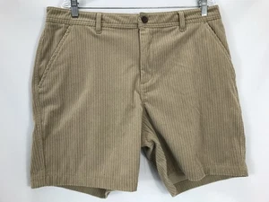 Pantalones Cortos Katin Para Hombre 36 Marrón Poliéster Spandex Elastizados Pana Estilo Informal - Imagen 1 de 12