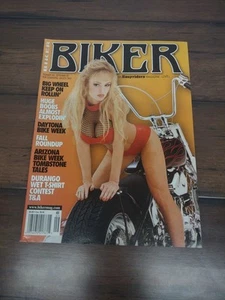 Biker Magazine By Easyriders #186 Sep 2000 Excellent Condition Free Shipping - Foto 1 di 4