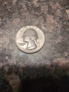 1967 Quarter- No Mint Mark, Multiple Errors: Letter And Date On Rim, COD? ‼️🎯 - Picture 1 of 4