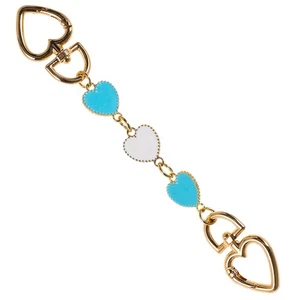 Colgante Corazón Hombre Viaje Monedero Cadenas para Bolsos Correa Extensor - Imagen 1 de 12