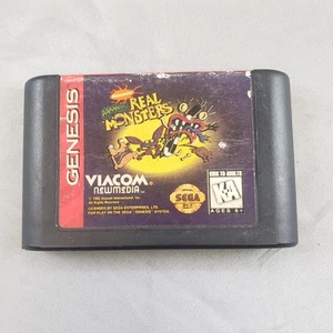 Nickelodeon Aaahh Real Monsters (Sega Genesis) Authentic - Bild 1 von 4