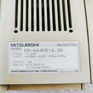 Used Mitsubishi Inverter FR-A240E-2.2K Free Shipping - Picture 1 of 3