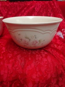 Bol mélangeur moyen Tea Rose par Pfaltzgraff - Photo 1/4